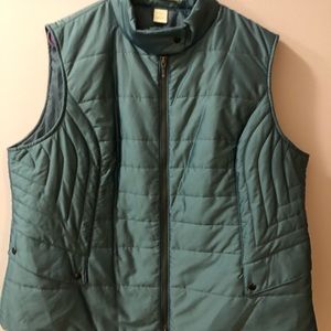 Turquoise vest